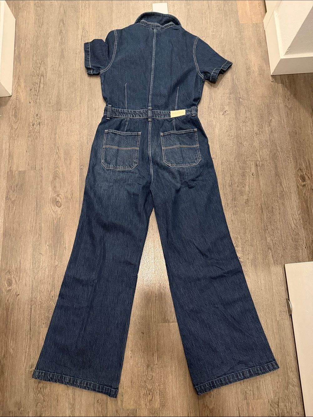 Pistola Alpine Dark Blue Denim Jumpsuit - Picture 4 of 4